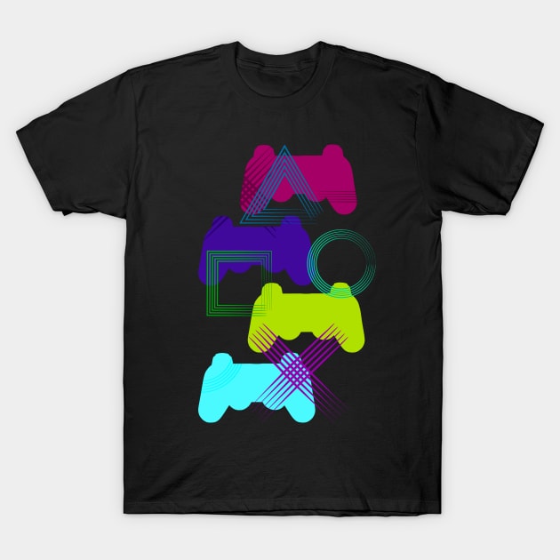 Gaming Geek Video Game Nerd Gift T-Shirt by Scar